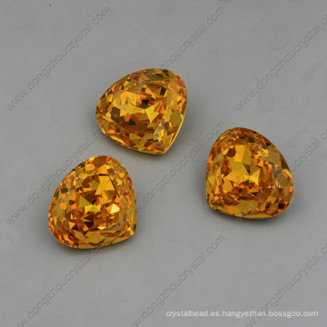 Yellow Strass Stones Jewelry Beads Alta calidad